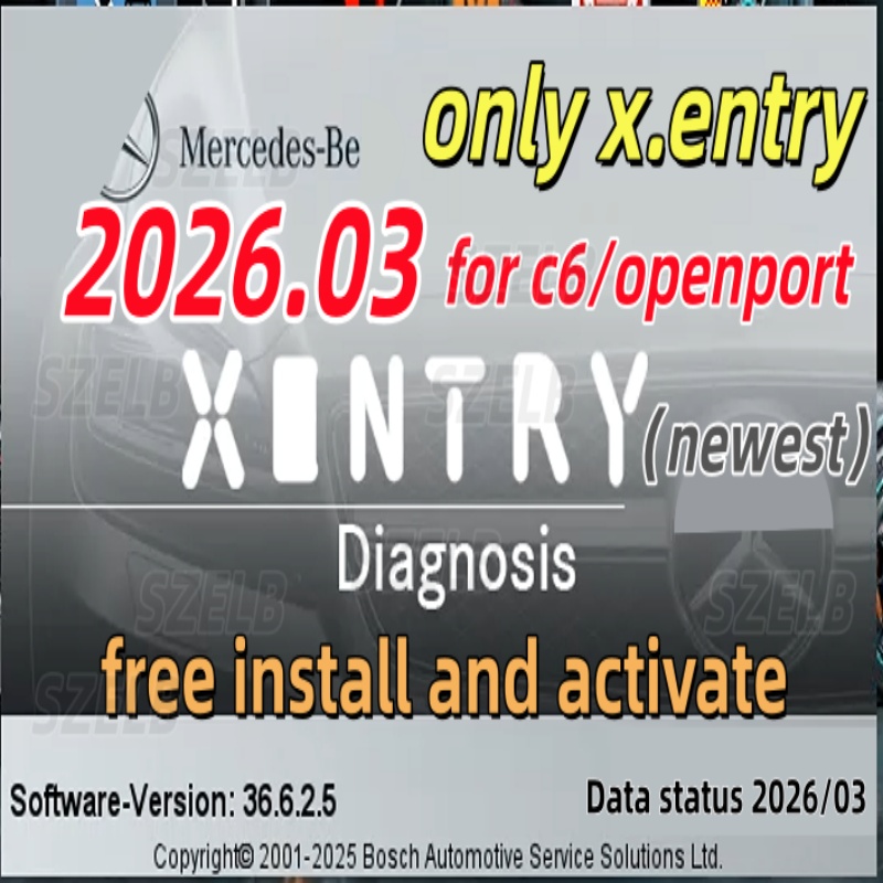 Auto Repair Shop Diagnostics - Newest 2026 Xentry Diagnostic Software for