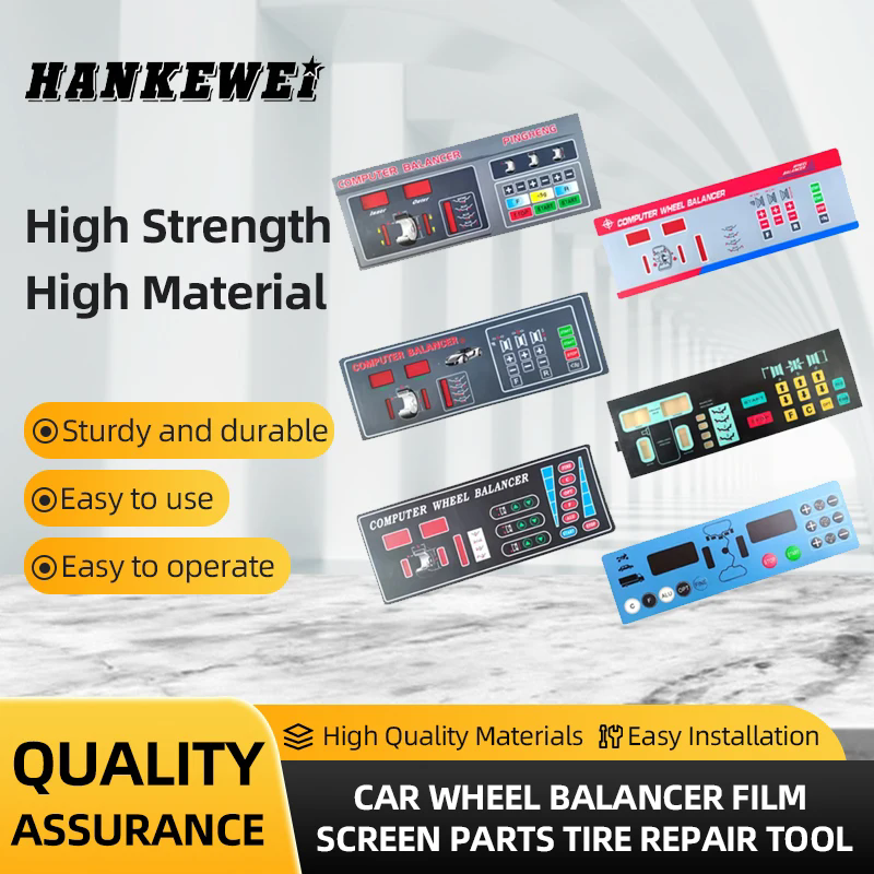 Car Wheel Balancer Film Screen - Tire Balance Machine recension och pris