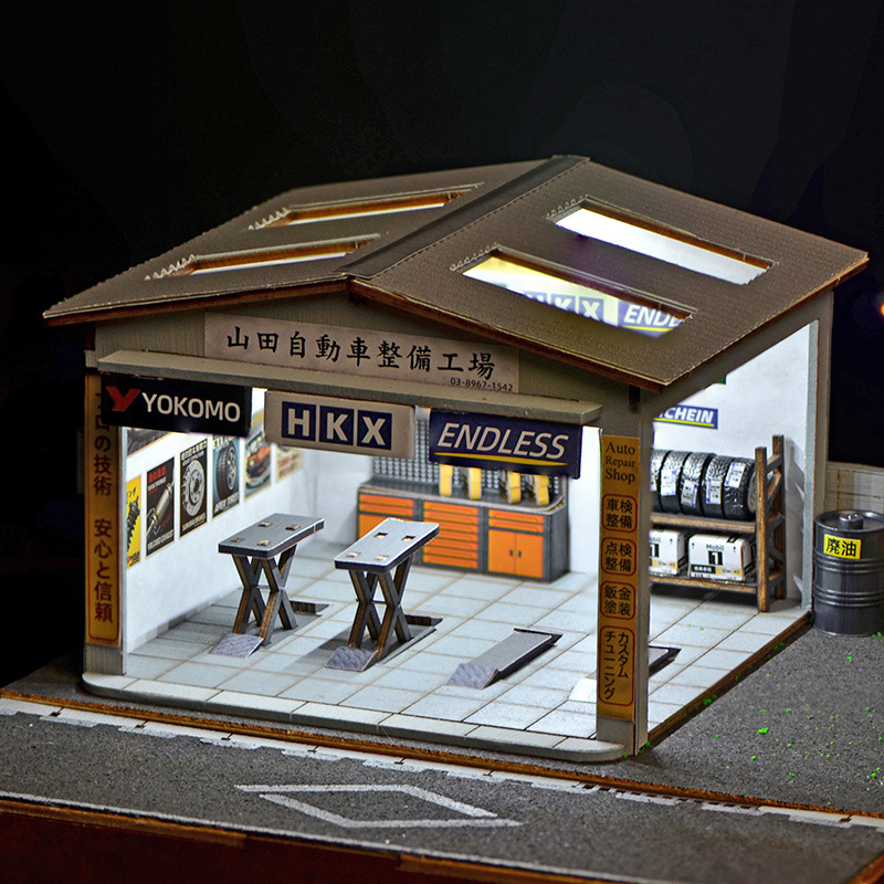 1:64 Scale DIY Auto Repair Sho - Auto Repair Shop recension och pris