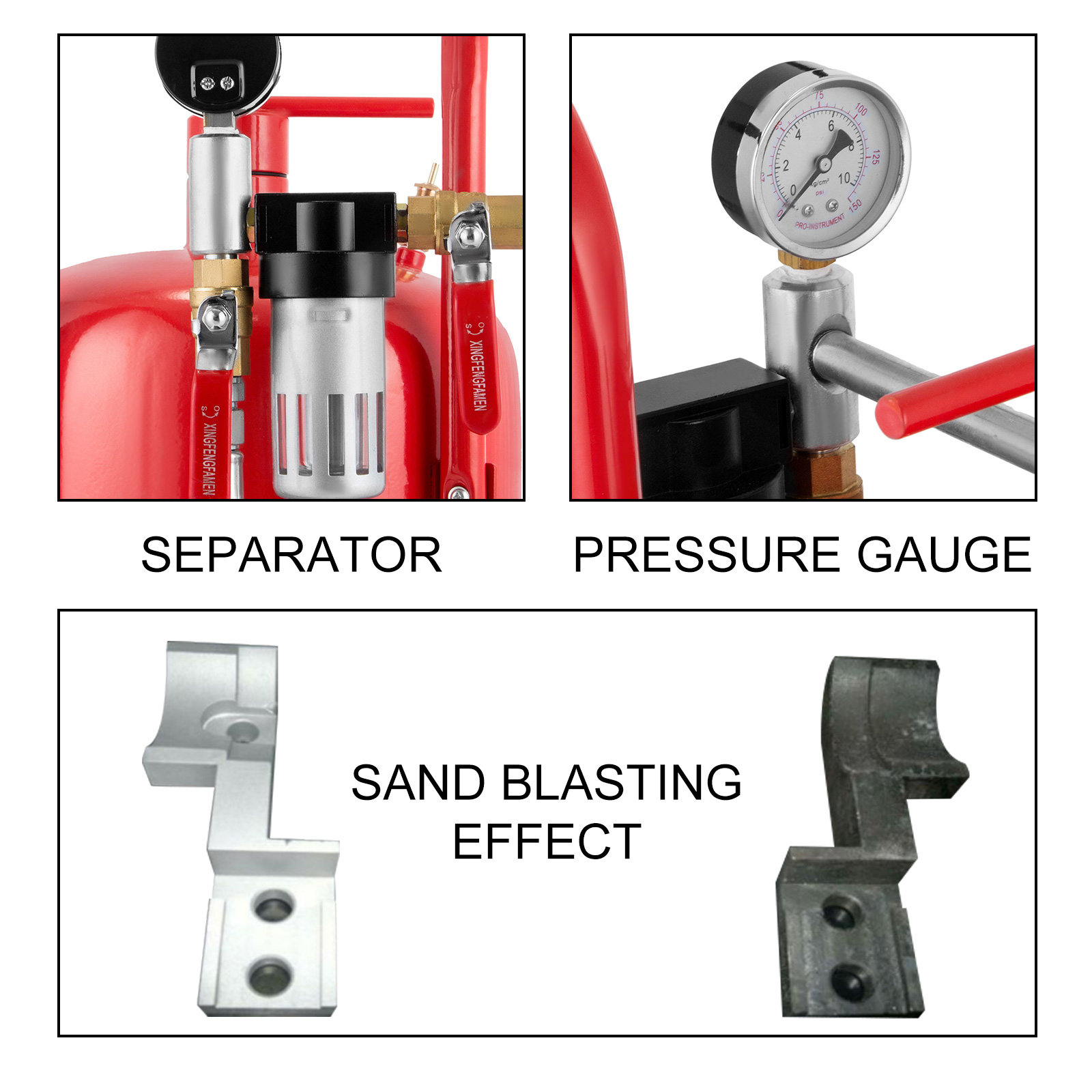 SucceBuy Sand Blaster 10Gal Po - Sandblaster Cabinet recension och pris