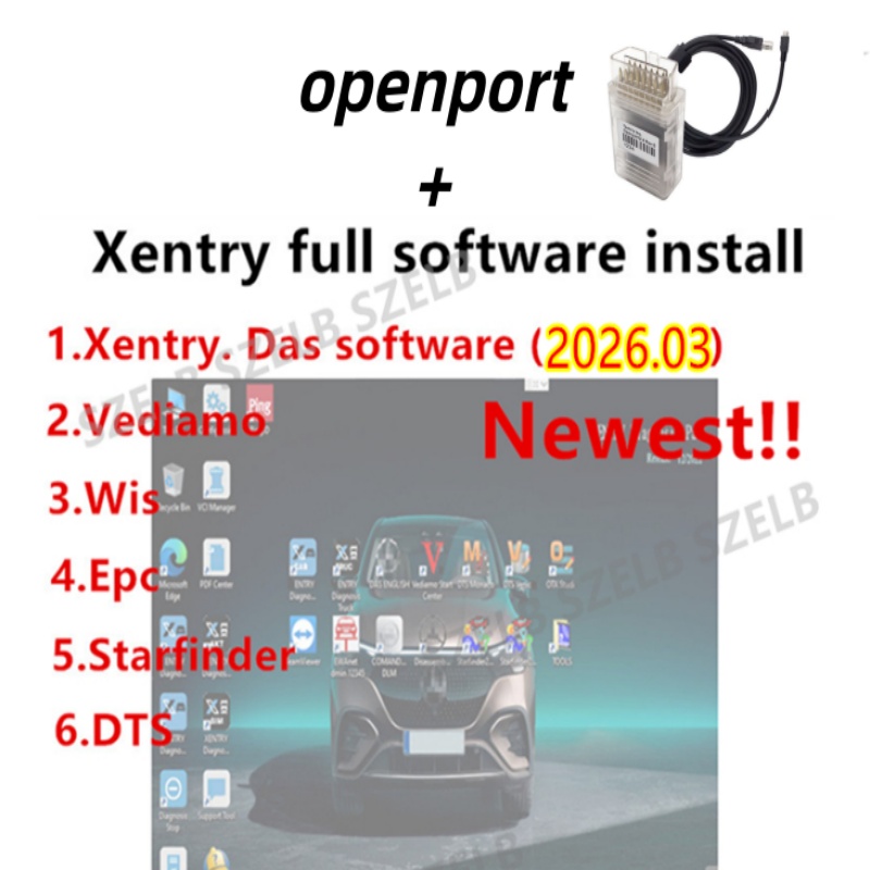 Xentry newest full diagnostic  - Auto Repair Shop Diagnostics recension och pris