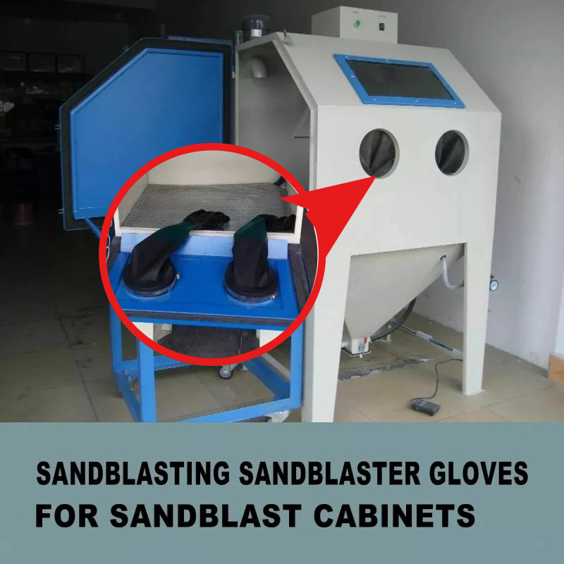 1 Pair Heavy Duty Sandblasting - Sandblaster Cabinet recension och pris