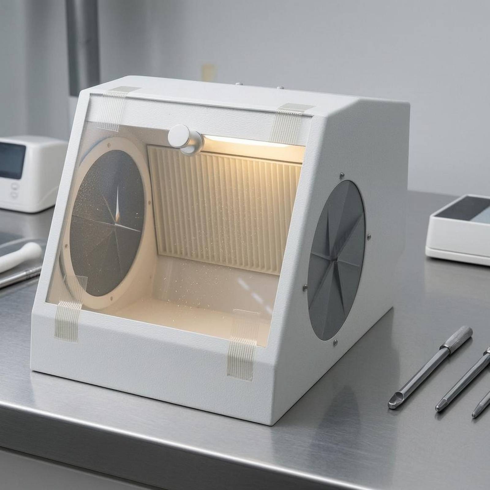 Clinical Sandblasting Box Buil - Sandblaster Cabinet recension och pris
