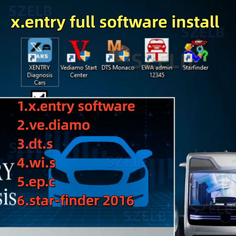 Xentry 2026.3 Full Software Ne - Auto Repair Shop Diagnostics recension och pris